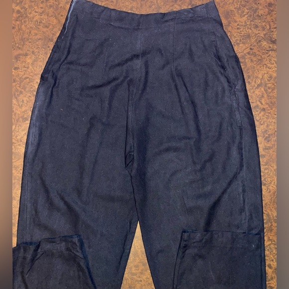 Vintage Connie Fails Pleated Black Pants - Picture 5 of 11